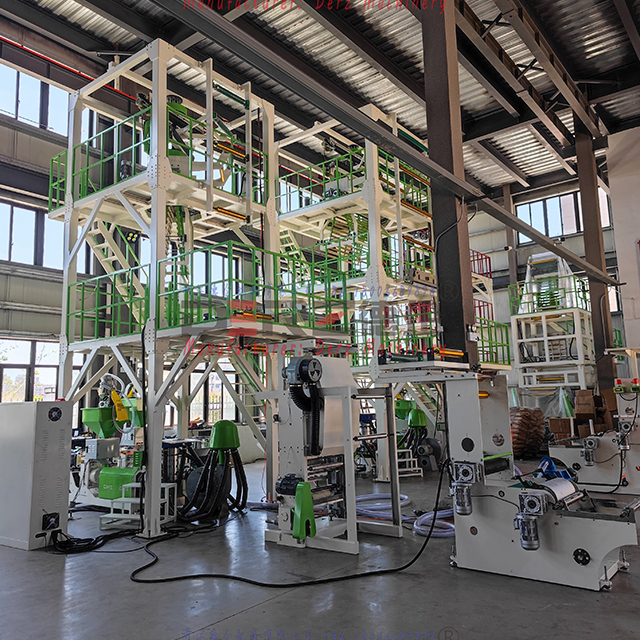 Double-layer Single-take Blown Film Machine