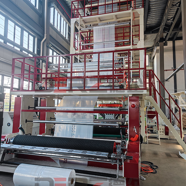 Three-layer Co-extrusion Film Blowing Machine