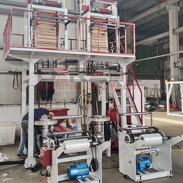 Double Die-head Film Blowing Machine