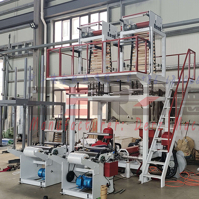 Double Die-head Film Blowing Machine