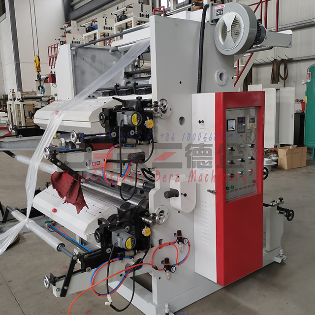 Two-Colors Flexographic Prnting Machine