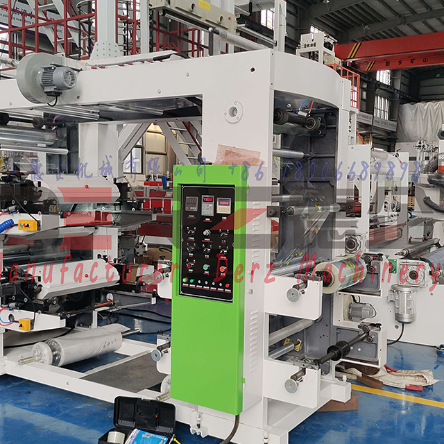 Stack Type Four-Colors High Speed Flexographic Prnting Machine